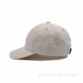 6-Panel-Hut unstrukturierte Vater Caps